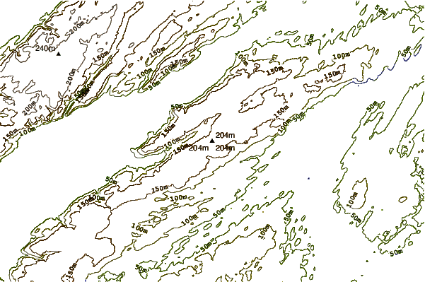 Mountain peaks around Sgurra Bhreac (Nova Scotia)