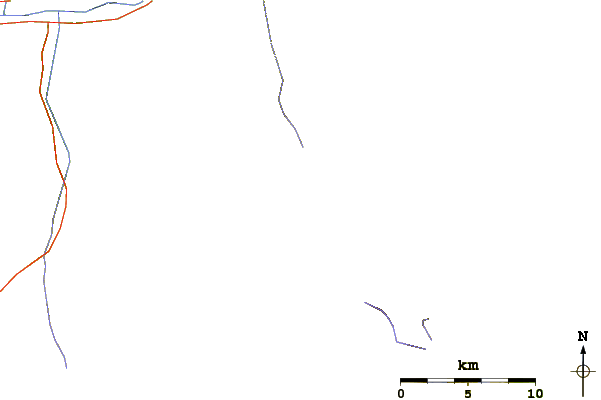 Roads and rivers around Shachaur