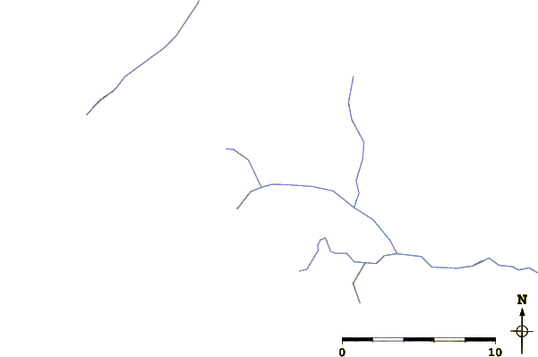 Roads and rivers around Sham Hill