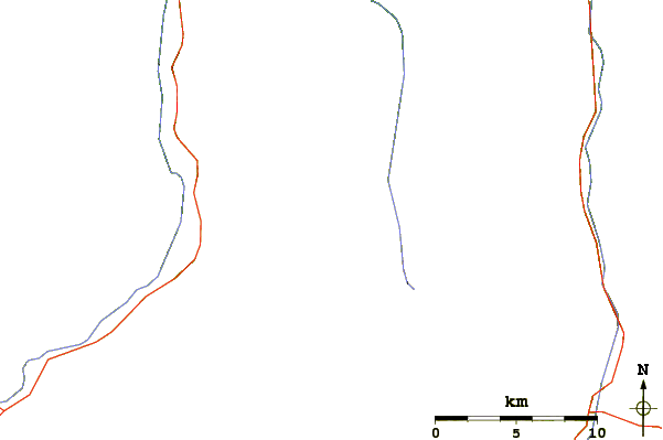 Roads and rivers around Shan