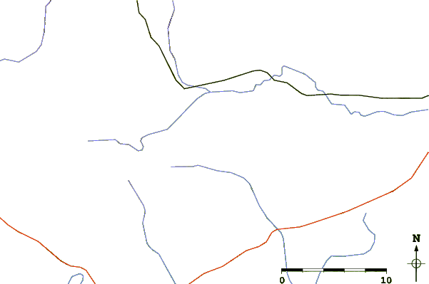 Roads and rivers around Sierra de Codés