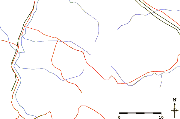 Roads and rivers around Sierra de Javalambre