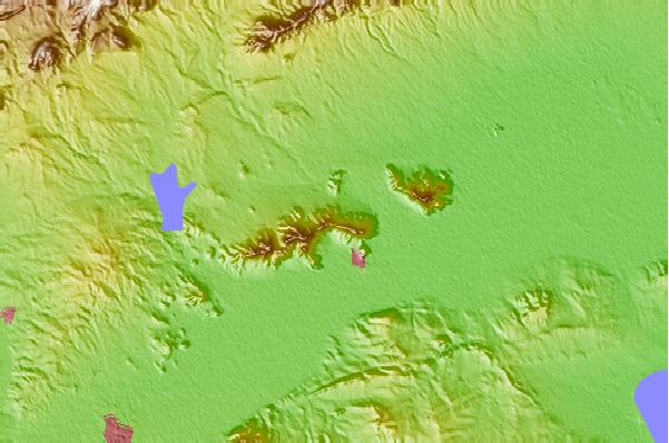 Surf breaks located close to Sierra de Orihuela