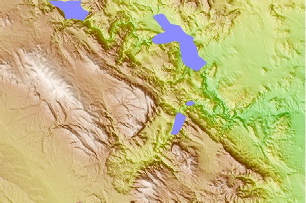 Surf breaks located close to Sierra de Utiel