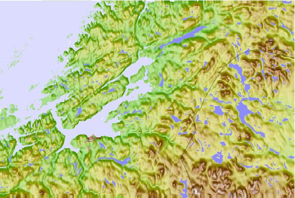 Surf breaks located close to Skitholvola