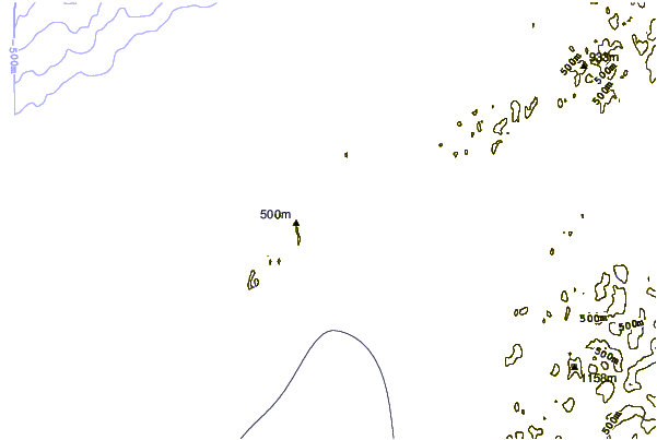 Mountain peaks around Skottinden