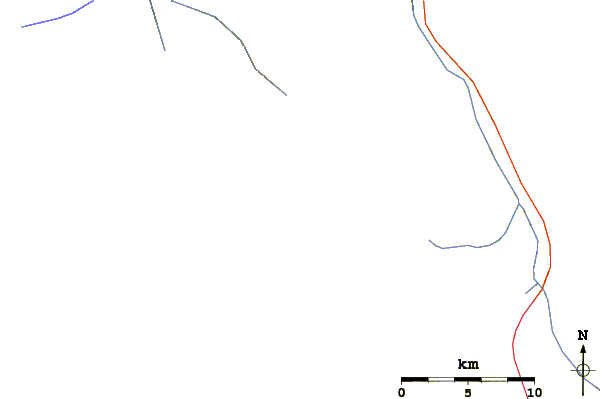 Roads and rivers around Skyang Kangri