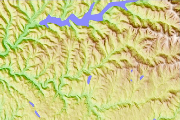 Surf breaks located close to Slide Mountain