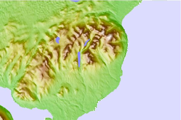 Surf breaks located close to Slieve Binnian