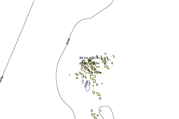 Mountain peaks around Slættaratindur