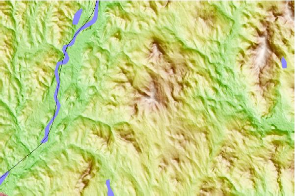 Surf breaks located close to Smarts Mountain