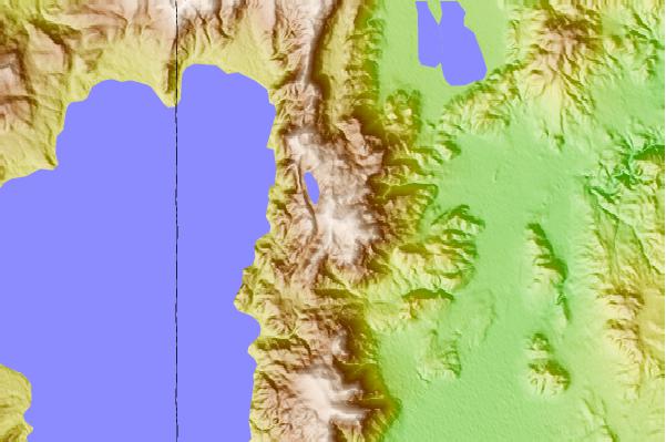 Surf breaks located close to Snow Valley Peak