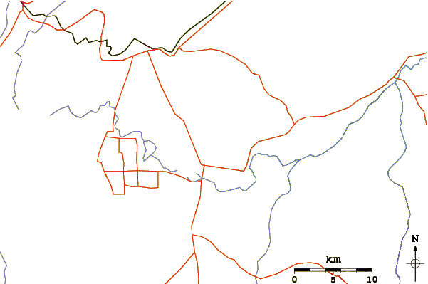 Roads and rivers around Sodore