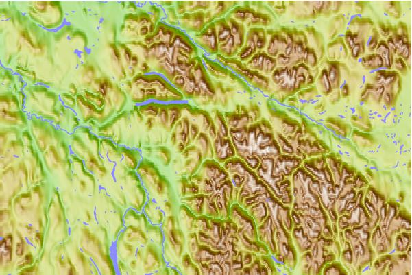 Surf breaks located close to Solitary Mountain