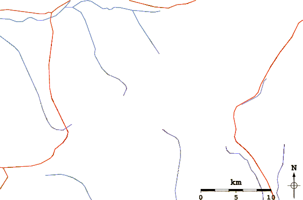 Roads and rivers around Sollipulli