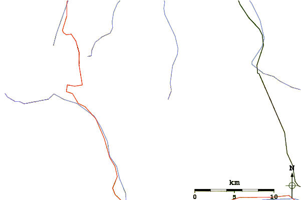 Roads and rivers around Sonnblick