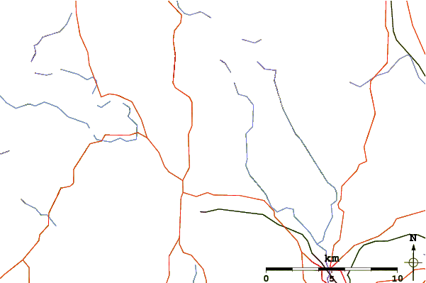 Roads and rivers around Sour Howes