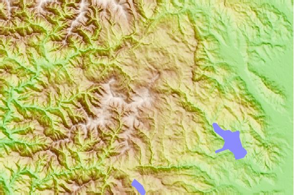 Surf breaks located close to South Saddle Mountain