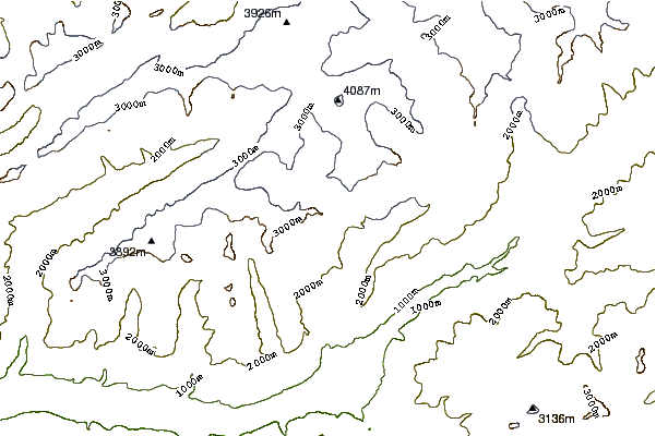 Mountain peaks around Sparrhorn