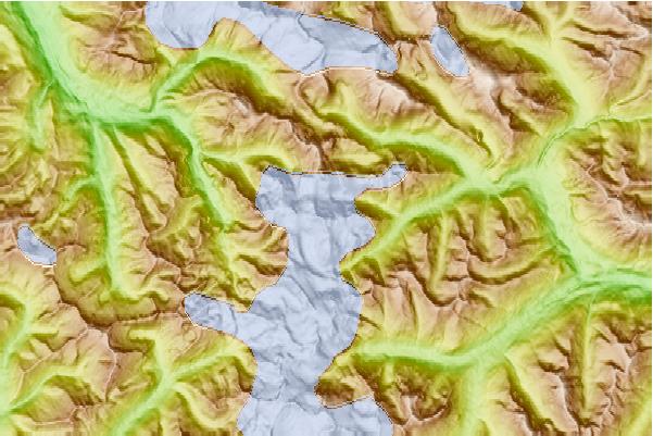 Surf breaks located close to Spider Mt