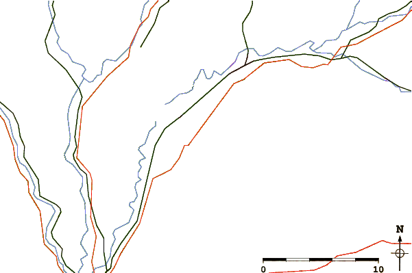 Roads and rivers around Staffelberg