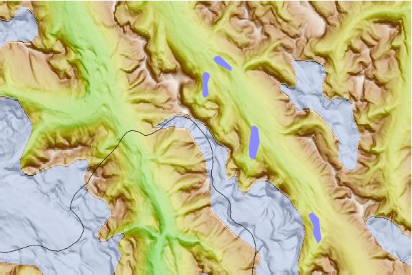 Surf breaks located close to Stairway Peak