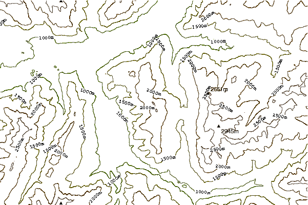 Mountain peaks around Stätzer Horn