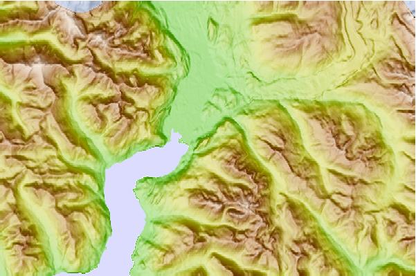 Surf breaks located close to Stawamus Chief