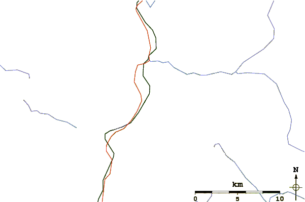 Roads and rivers around Stawamus Chief