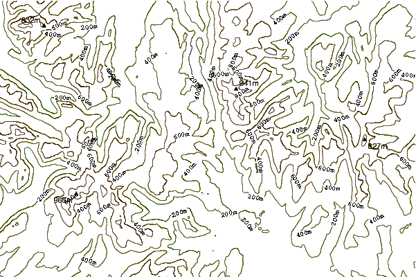 Mountain peaks around Steel Fell