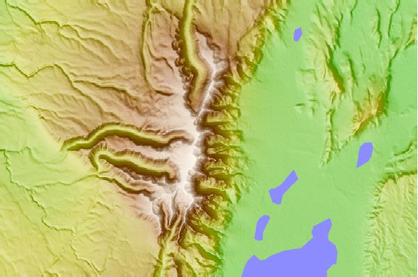 Surf breaks located close to Steens Mountain