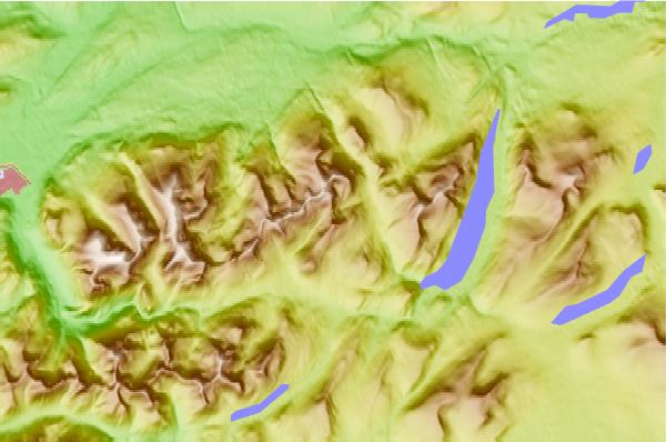 Surf breaks located close to Stob Bàn (Grey Corries)