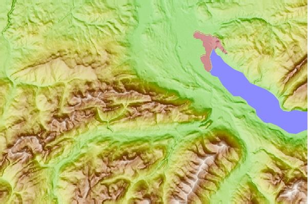 Surf breaks located close to Stockhorn