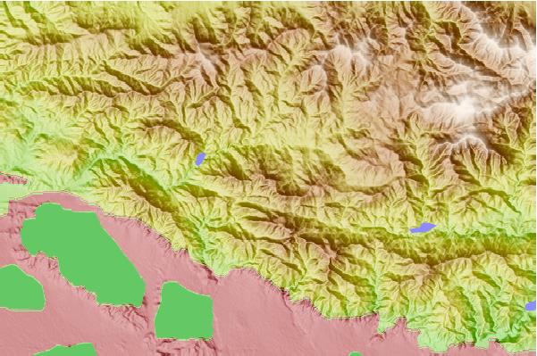 Surf breaks located close to Strawberry Peak