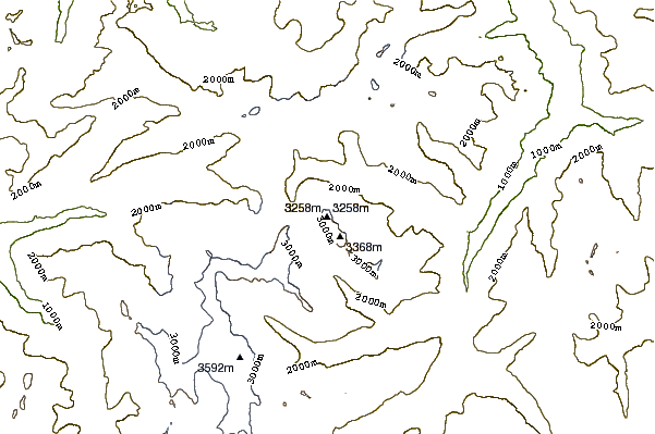 Mountain peaks around Stucklistock