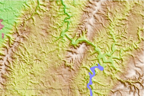 Surf breaks located close to Sugarloaf Knob