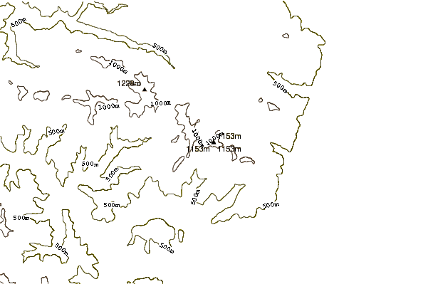 Mountain peaks around Sugarloaf Mountain (Greene County, New York)