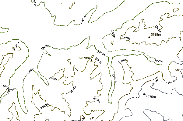 Mountain peaks around Sulegg