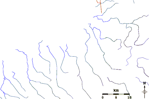 Roads and rivers around Sulu Range