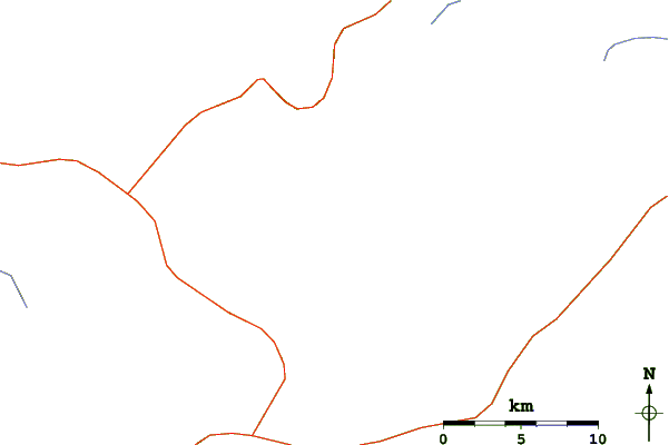 Roads and rivers around Suphan Dagi