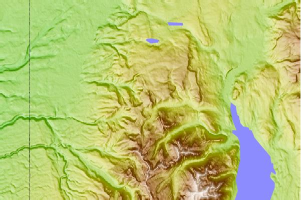 Surf breaks located close to Survey Peak