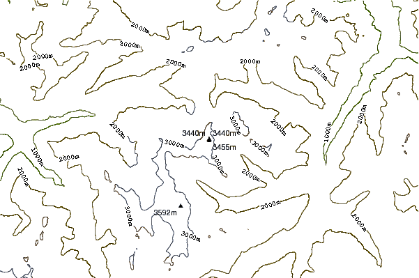 Mountain peaks around Sustenhorn