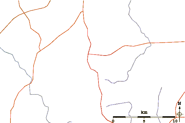 Roads and rivers around Suur Munamägi