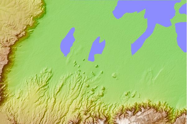 Surf breaks located close to Sw Usangu Basin