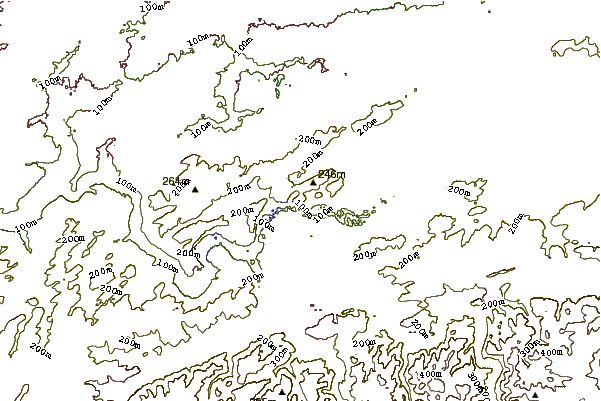 Mountain peaks around Syberg