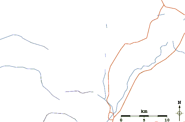 Roads and rivers around Symmetry Spire