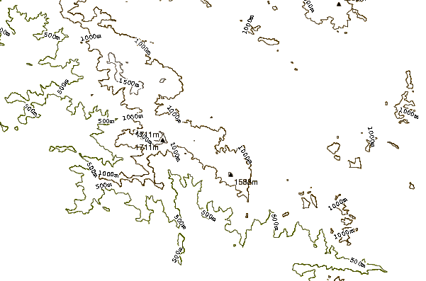 Mountain peaks around Tadiandamol