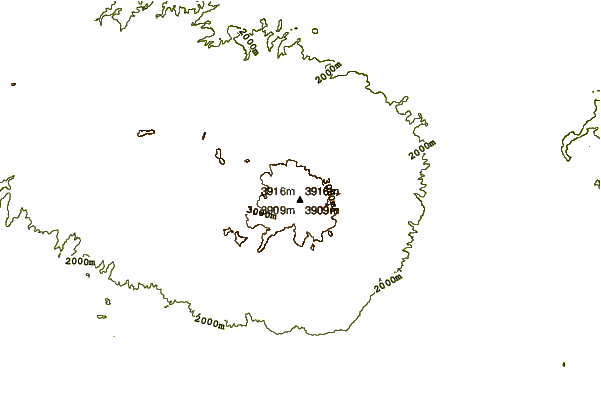 Mountain peaks around تفتان‎‎