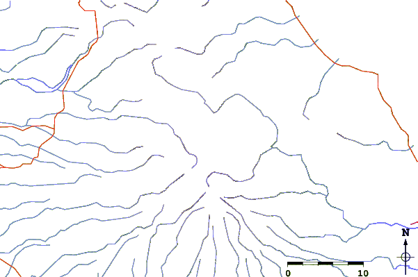 Roads and rivers around Takuan Group