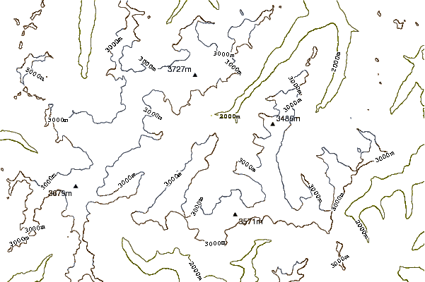 Mountain peaks around Talleitspitze